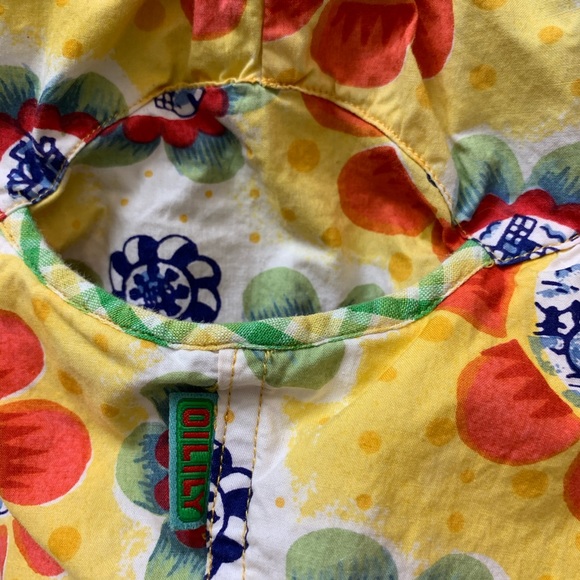 Oilily Overalls Girls sz 4T balloon style cotton - Picture 8 of 8